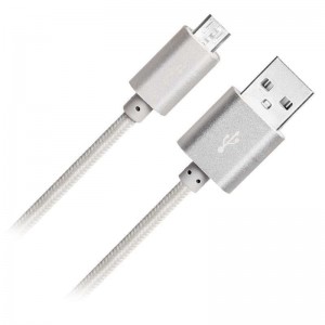 Micro Nylon punottu USB-kaapeli